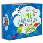 Lumea animalelor RO-EN, set bilingv romana-engleza pentru copii 2-5 ani