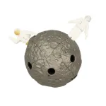 Minge antistres elastică cu astronauți și lună, jucărie creativă 3+ ani