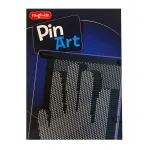 Tablou Pin Art 3D interactiv pentru creativitate si amprente decorative