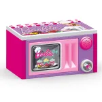 Cuptor cu microunde de jucarie Barbie cu accesorii si sunete