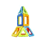 Joc de construcție magnetic MAGPLAYER, 20 piese, forme 2D și 3D