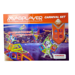 Joc de constructie magnetic - 46 piese