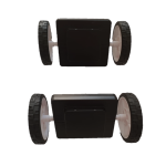 Set roti Magplayer compatibil cu seturi magnetice de constructie, 4 piese