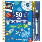 50 de activități despre spațiu - carte interactivă reutilizabilă cu marker