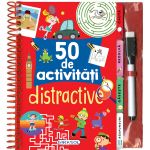50 de activități distractive - carte interactivă reutilizabilă cu marker