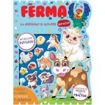 Abtibilduri pufoase Ferma cu activitati distractive pentru copii 4+