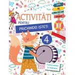 Carte cu activități pentru copii 5+ - Prichindei isteți 4, Girasol