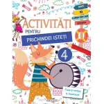 Carte cu activități pentru copii 5+ - Prichindei isteți 4, Girasol