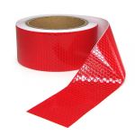 Bandă de semnalizare bandă de marcare bandă de barieră autoadezivă reflectorizantă roșie 40m Performance AutoTuning