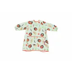 Baveta lunga impermeabila cu buzunar si maneci - Animalute din padure