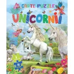 Carte puzzle cu 6 puzzle-uri si 20 piese - Unicornii, Girasol