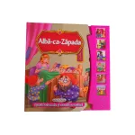 Carte audio interactiva Alba ca Zapada cu sunete si pagini cartonate