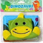 Carte de baie pentru bebelusi Citim in cadita! Dinozauri cu manusa