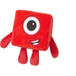 Mascota din plus Numberblocks Unu, jucarie moale pentru copii 18 luni+