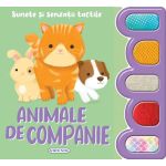 Carte interactiva cu sunete si senzatii tactile - Animale de companie