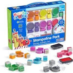 Set de activitati cu stampile Numberblocks, 32 piese, 3-7 ani