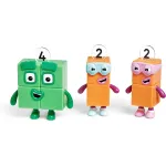 Set figurine Numberblocks Patru si Teribilii Doi, 3 piese, 3 ani+