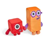 Set mascote de plus Numberblocks Unu si Doi pentru copii 18 luni+
