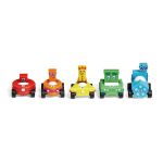 Set mini vehicule Numberblocks educative pentru numarare si joaca, 3 ani+