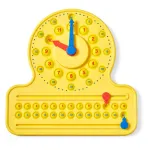 Ceas senzorial educativ pentru invatarea orei NumberLine Clock