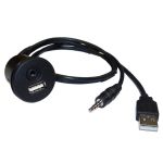 Adaptor priză USB Nissan Connects2 CTNISSANUSB Plug&Play OEM