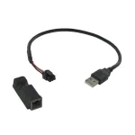 Adaptor priza USB Connects2 pentru Subaru BRZ si Trezia 2012+