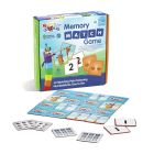 Joc de memorie Numberblocks cu 80 cartonase pentru invatarea numerelor