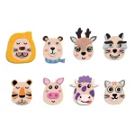 Joc magnetic cu animalute haioase pentru copii, 77 piese, Dodo