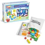 Set educativ cu cuburi din lemn Numberblocks, 39 piese, 3 ani+