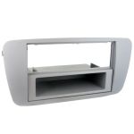 Rama adaptoare 1 DIN Connects2 pentru Seat Ibiza 2008-2014, Gri Conemara