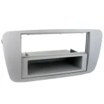 Rama adaptoare 1 DIN Connects2 pentru Seat Ibiza 2008-2014, Gri Conemara