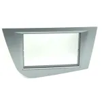 Rama adaptoare 1DIN Connects2 pentru Seat Leon 2005-2012, Argintiu Brilliant