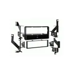 Rama adaptoare 1DIN Connects2 pentru Toyota Yaris 2007-2011, gri închis