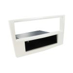 Rama adaptoare 1DIN Connects2 pentru Vauxhall Corsa 2011-2014, alb perlat