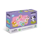 Joc lotto educativ Animale si Habitate pentru copii 3+