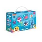 Puzzle educativ Baby Shark pentru potrivirea culorilor, 24 piese