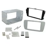 Kit rama 2DIN Connects2 pentru Seat Ibiza 2008-2014, gri