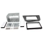 Rama adaptoare 2DIN Connects2 pentru Seat Leon 2005-2012, argintiu