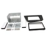 Kit rama 2DIN Connects2 pentru Seat Leon 2005-2012, gri