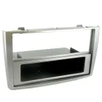 Rama adaptoare 1DIN argintie Connects2 pentru Peugeot 308 2007-2014