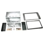 Kit ramă 2DIN argintiu Connects2 CT23FD04 pentru Ford Focus, Fiesta, C-Max