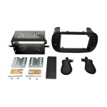 Kit ramă 2DIN Connects2 pentru Fiat 500 2007-2015, negru mat