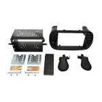 Kit ramă 2DIN Connects2 pentru Fiat 500 2007-2015, negru mat