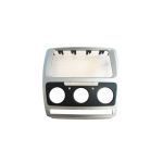 Rama adaptoare radio pentru Skoda Octavia 2 Facelift, finisaj argintiu