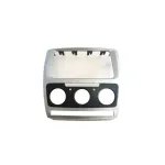 Rama adaptoare radio pentru Skoda Octavia 2 Facelift, finisaj argintiu