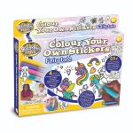 Set abtibilduri de colorat Taramul basmelor cu 55+ stickere si 4 carioci