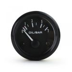 Instrument suplimentar presiune ulei analogic negru cu suport retro iluminat youngtimer Performance AutoTuning