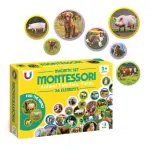 Set magneți Montessori cu animale de la fermă, 36 piese, Dodo