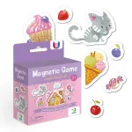 Set magnetic pentru copii Pisicuța și dulciurile, 20 piese, 3 ani+