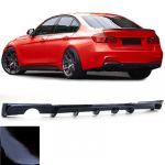 Difuzor spate Performance negru lucios, potrivit pentru Seria 3 BMW F30 F31 316 318 320 Performance AutoTuning